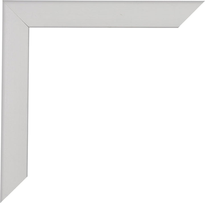 yd. Your Decoration - Bilderrahmen 24x32 cm - Weiss Gemasert - Bilderrahmen aus MDF mit Acrylglas -