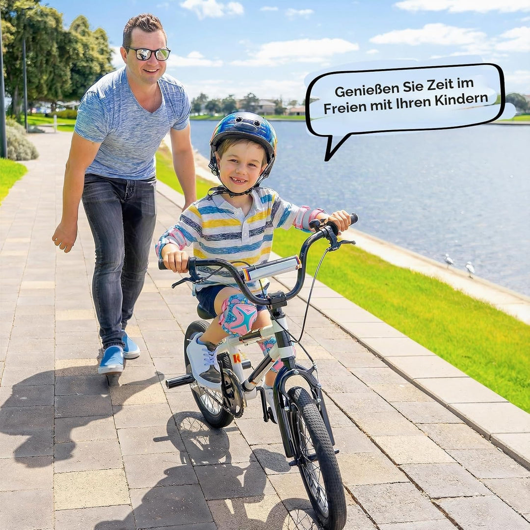 BOSONER Knieschoner Kinder Schoner Inliner Protektoren: 6er Set Schützer Inline Skates Knie Und Elle