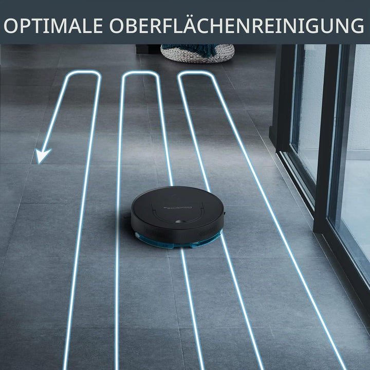 Rowenta RR9065 X-Plorer Serie 130 AI 4-in-1 Wisch- &amp; Saugroboter | Laser + Kamera-Navigationssystem