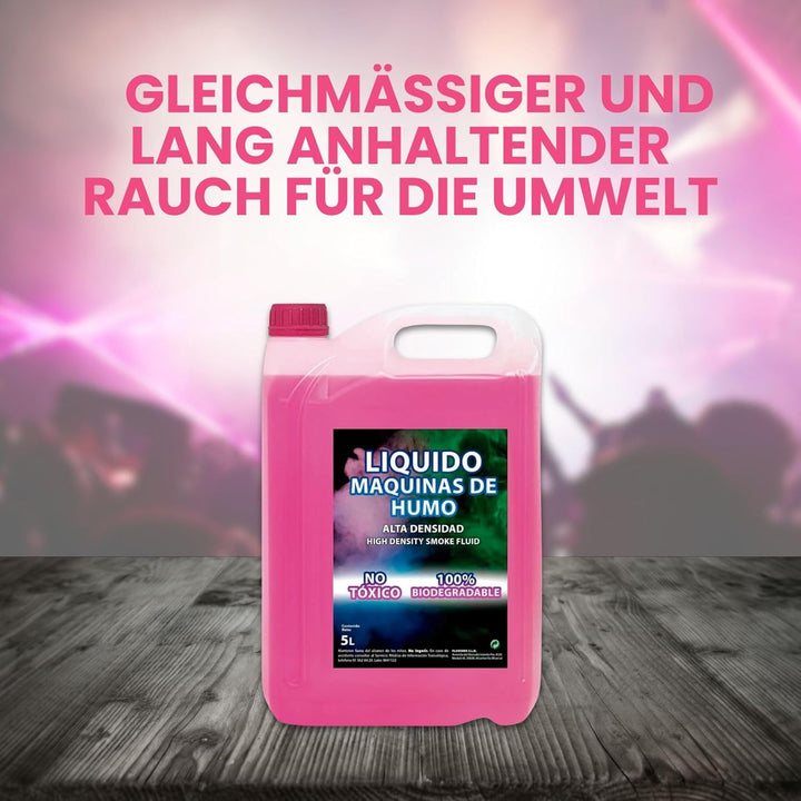 PLANTAWA Nebelfluid 5L | Flüssigkeit für Nebelmaschine mit Hoher Dichte | Ideal für Partys, Hallowee