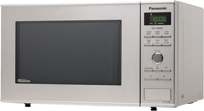 Panasonic NN-SD27HSUPG | Solo-Mikrowelle, 23 l, Inverter-Technologie, Mikrowelle 1000 W, Drehteller