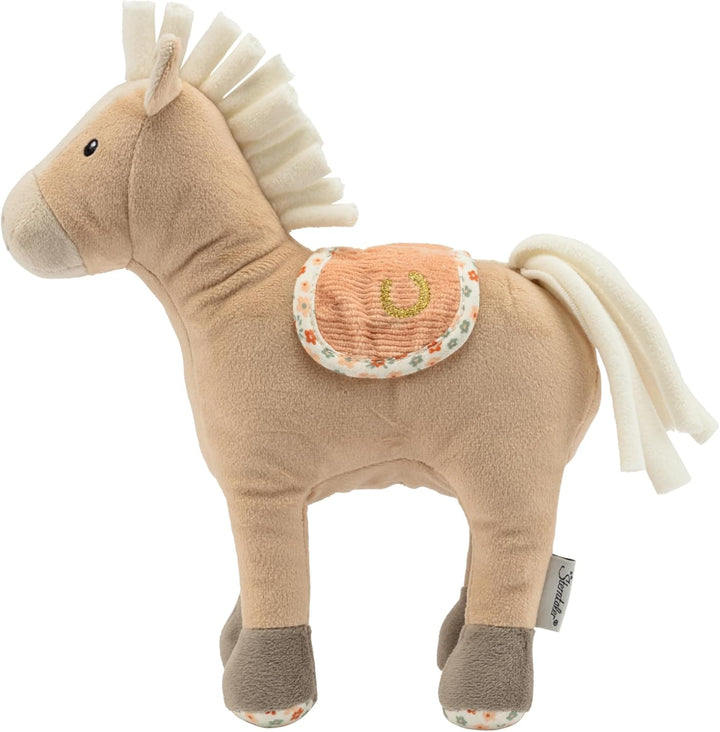 Sterntaler Kuscheltier S Pferd Sunny - Plüschtier aus weichem Stoff - Kinder und Baby Spielzeug gefü