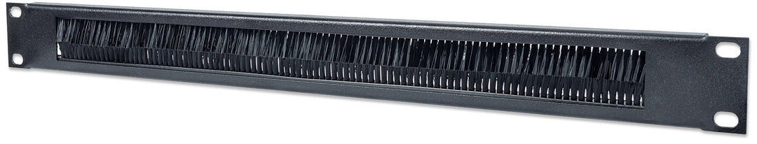 Intellinet Kabeldurchführung 48,3 cm 19" 1 HE (mit Bürstenleiste) schwarz 712767 19" Kabeldurchführu