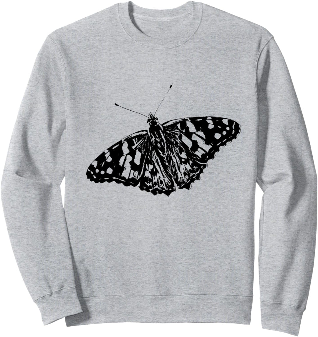Schmetterling Falter Motiv bunte Insekten Schmetterlinge Sweatshirt