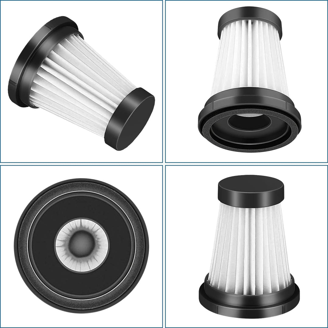 6 Stück HEPA-Filter für MOOSOO K12, K12 Pro, K13 kabelloser Staubsauger, für Genius Invictus One 1.0