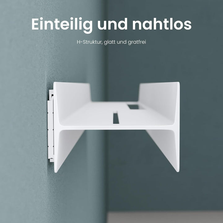 Mai &amp; Mai Duschablage zum Bohren oder Kleben Duschregal Badablage 80cm Badezimmerablage zur Wandmont