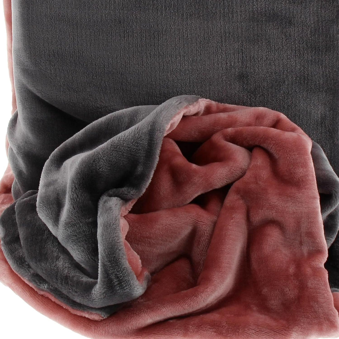 Gözze - Wendebettwäsche, Cashmere-Feeling, Bettbezug: 135 x 200 cm, Kissenbezug: 80 x 80 cm, Mikrofa