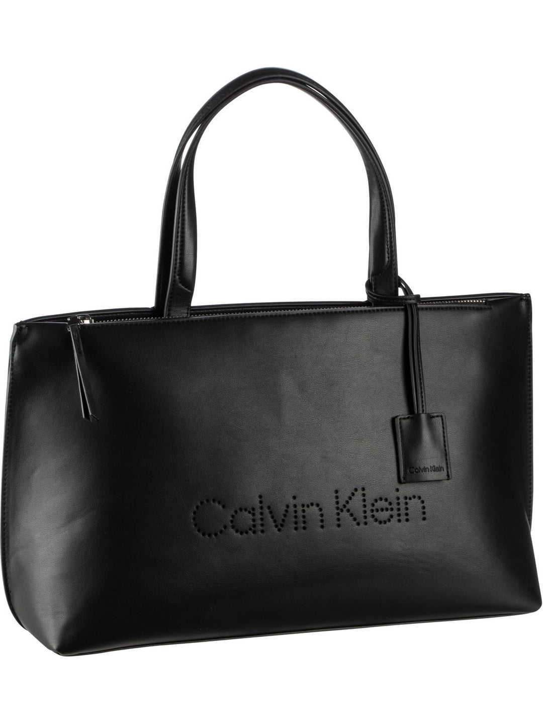 Calvin Klein Damen Set Shopper LG M Ck Black, M Ck Black