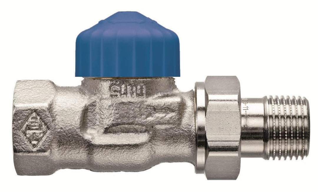 Heimeier Thermostat-Ventilunterteil 3/4" Durchgang vernickelt 2242-03.000