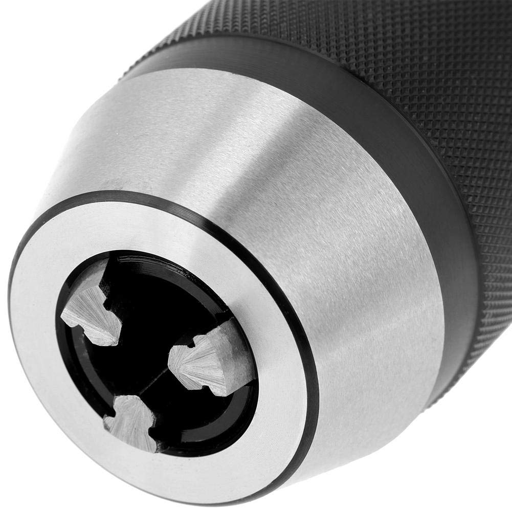 Schnellspannbohrfutter,1-16mm Bohrfutter Selbstspannender Schlüsselloser Drehmaschinenbohrfutter mit