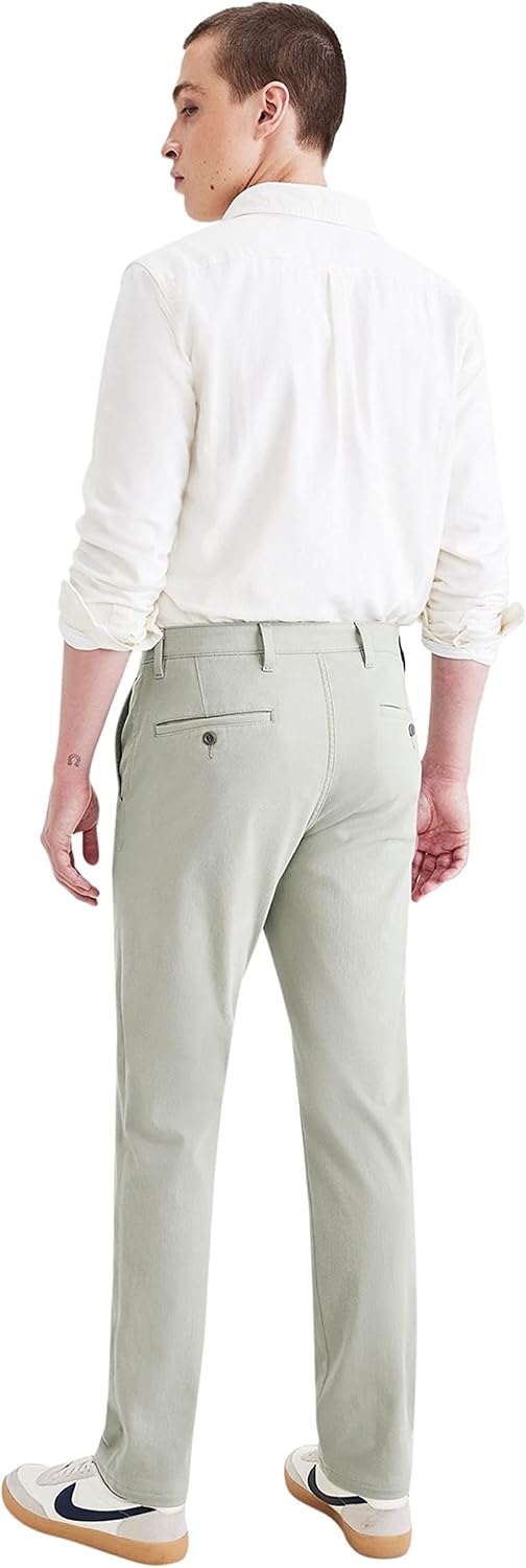 Dockers Herren Pants Smart Supreme Flex Slim 38W / 32L Forest Fog, 38W / 32L Forest Fog