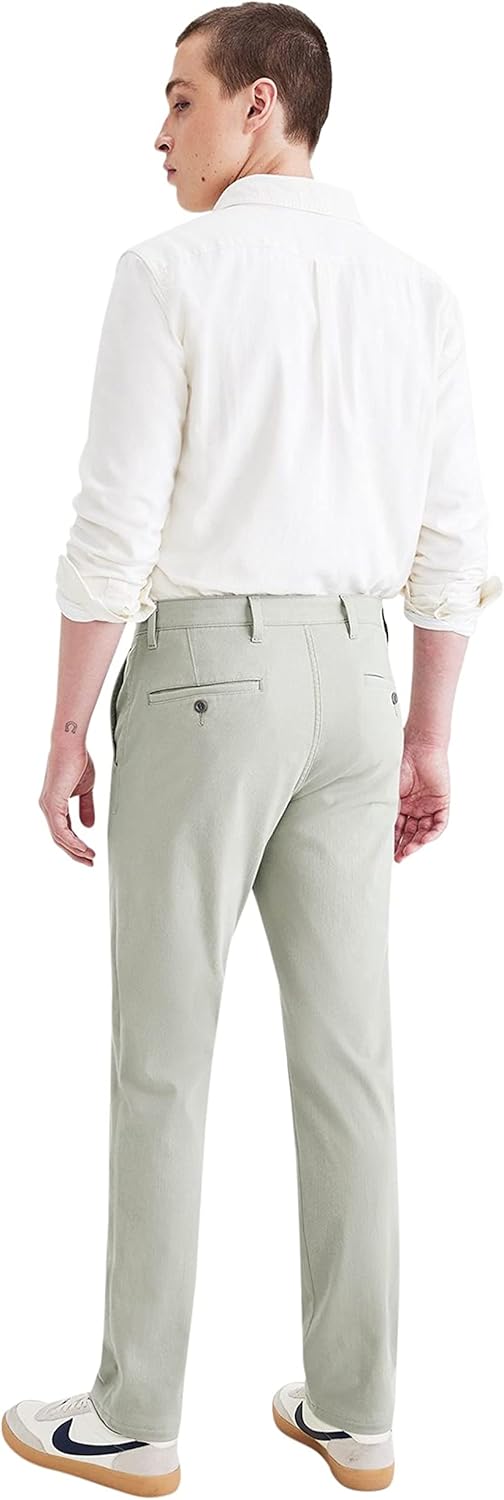 Dockers Herren Smart Supreme Flex Slim Hosen 31W / 32L Forest Fog, 31W / 32L Forest Fog