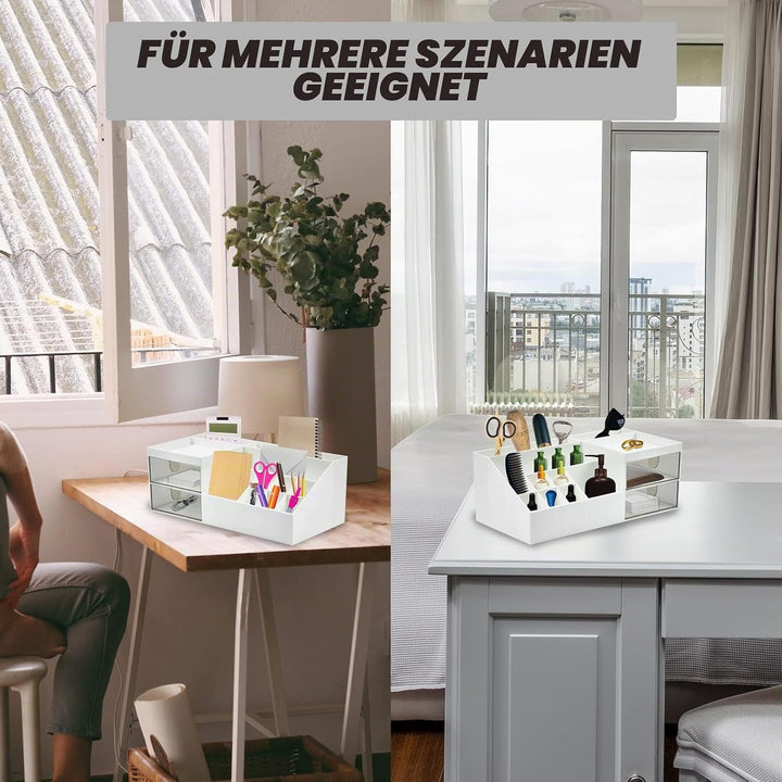 Make-up Organizer mit Schubladen Beauty Organizer Make-up Lagerung Kosmetische Schminktisch Organize