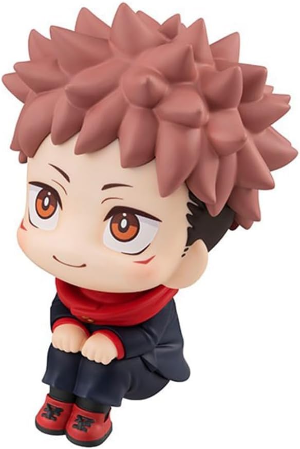 Yuji Itadori Figur Statue Anime Q Version Megumi Figur 9,5 cm Look Up Pose Modell Statue PVC Niedlic
