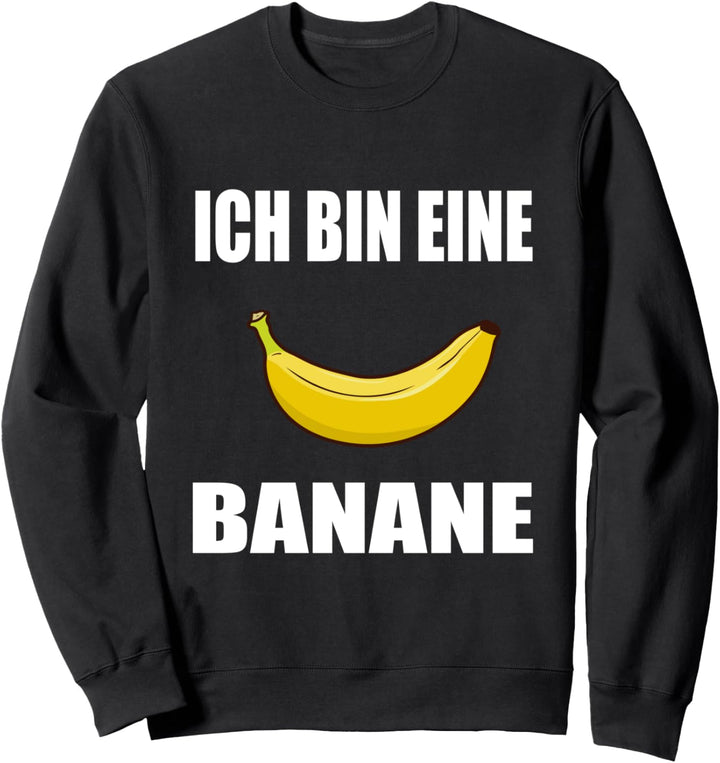 Ich bin eine Banane Halloween Custome Süsses oder Saures Sweatshirt