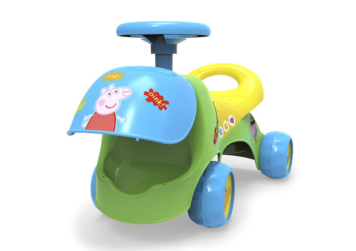 Chicos - Kinder Laufrad ab 1 Jahr | 53 cm x 32 cm Pig Chicos-2-in-1 Peppa Wutz Lauflernhilfe Schubla