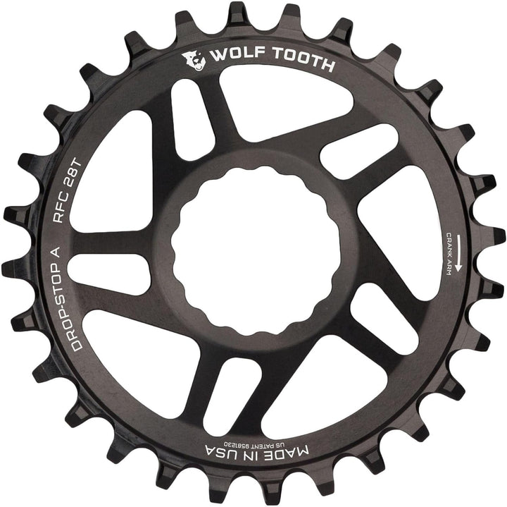Wolf Tooth Race Face Teller, Unisex, für 28 Schwarz, 28 Schwarz