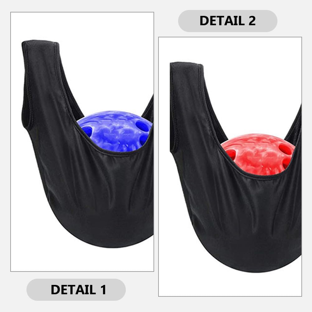 2er Set Mikrofaser Bowling HandtüCher 9,8 × 7,8 Zoll – Tragbare Bowling Ball ReinigungstüCher, Polie