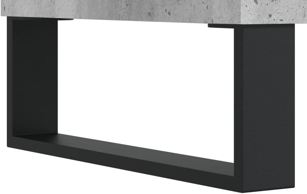 vidaXL Couchtisch Betongrau 60x50x40 cm Holzwerkstoff, Betongrau