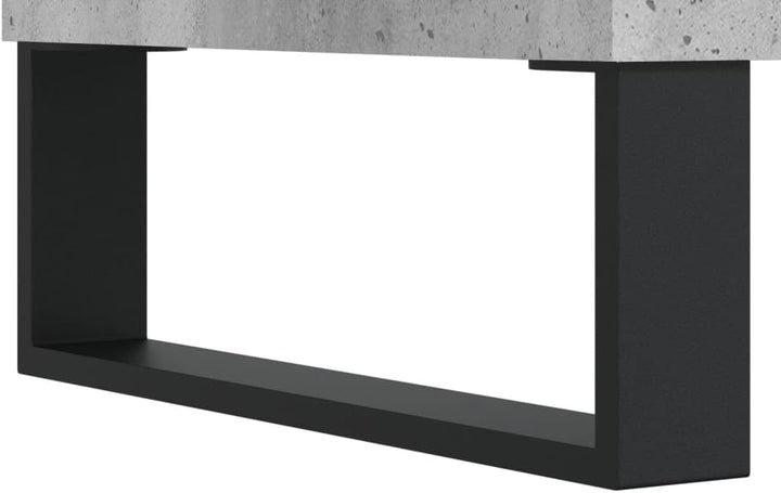 vidaXL Couchtisch Betongrau 60x50x40 cm Holzwerkstoff, Betongrau