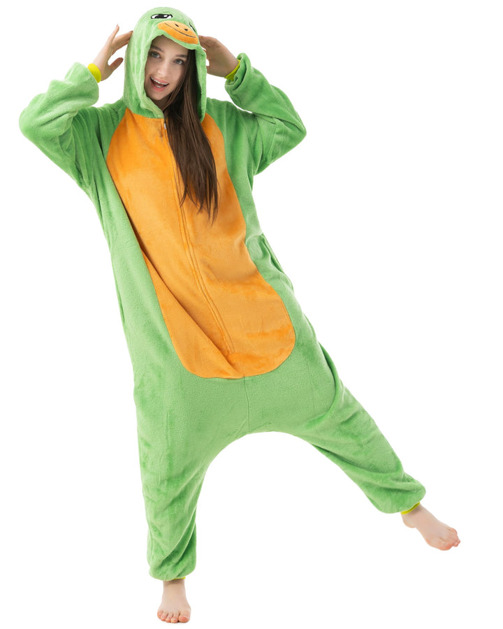 Katara 1744 (30+ Designs) Schildkröten-Kostüm, Unisex Onesie/ Pyjama-Qualität für Erwachsene & Teena