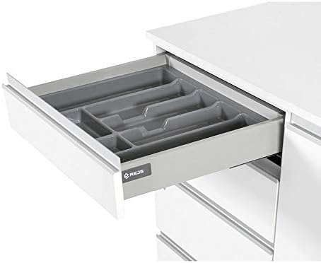 ALUSFERA Besteckkasten für Schubladen 70cm - Besteckeinsatz - Praktisch Schubladen Ordnungssystem -