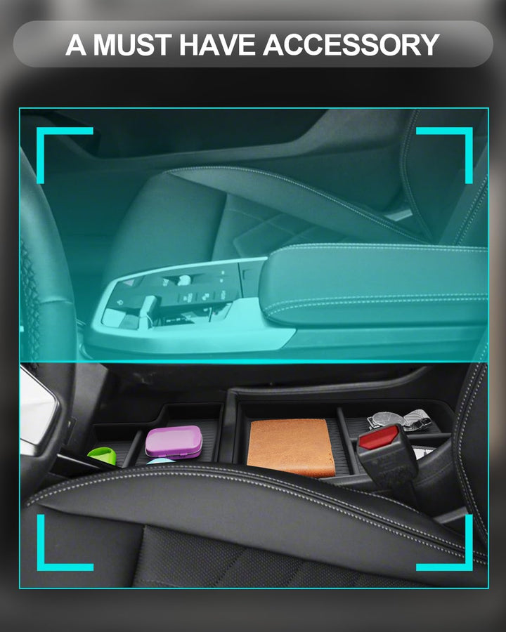CDEFG Kompatibel mit BMW X1 U11 iX1 / X2 U10 iX2 2023-2025 2026 Mittelkonsole Organizer Aufbewahrung