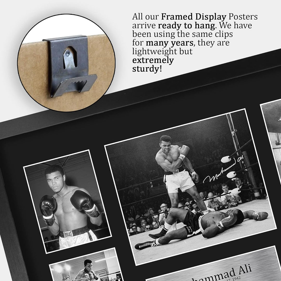 HWC Trading FR A3 Muhammad Ali Geschenke Gedrucktes Signiertes Autogrammbild Für Boxer-Erinnerungsst