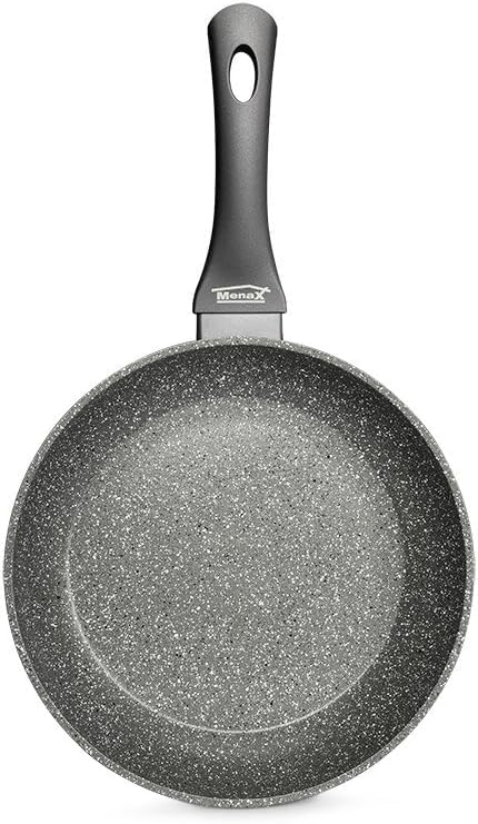 Menax Focus - Geschmiedete Aluminiumpfannen - 5-Schicht-Antihaftbeschichtung - Ø 18 cm, 18 cm