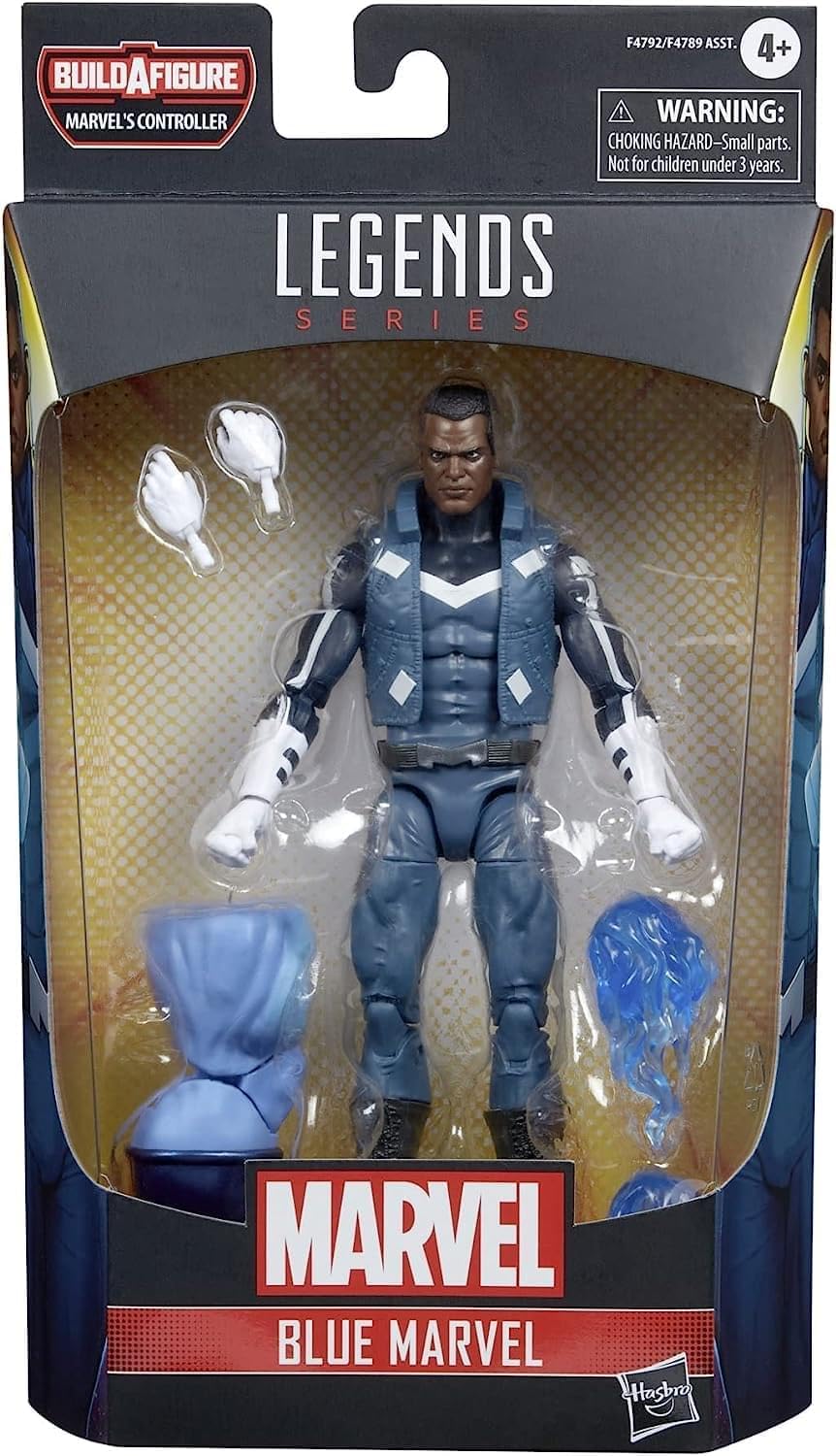 Marvel Hasbro Legends Series Blue, 15 cm grosse Action-Figur im Ultimates Anzug zum Sammeln, 4 Acces
