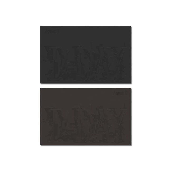 Agust D SUGA - D-DAY CD (2 versions SET), 2 versions SET