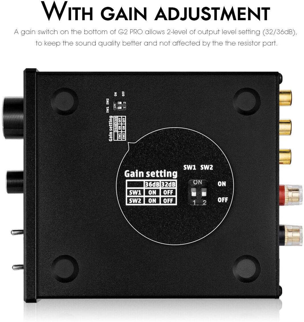 Nobsound G2 PRO 300W Mini HiFi Subwoofer/Vollfrequenz Mono Leistungsverstärker Audio Verstärker