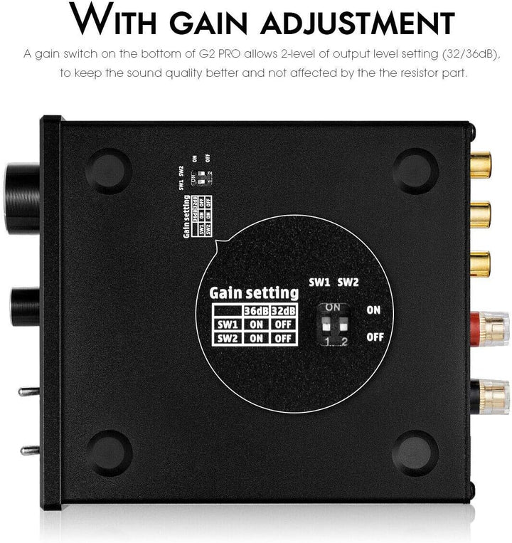 Nobsound G2 PRO 300W Mini HiFi Subwoofer/Vollfrequenz Mono Leistungsverstärker Audio Verstärker