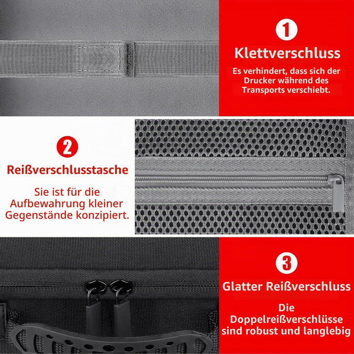 co2CREA Tasche für Canon Pixma iP110 / PIXMA TR150 /TR160 mobiler Tintenstrahldrucker Hülle Case Etu