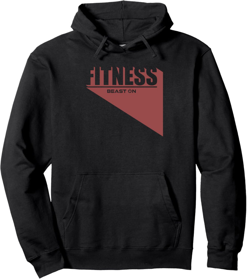 Fitness rot Gym Bodybuilding Training modernes Fitness Pullover Hoodie