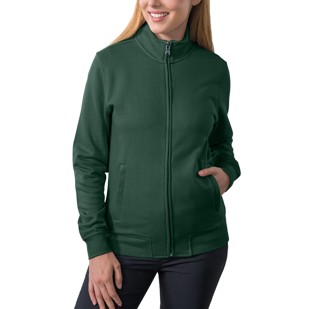 HRM Damen Premium Full-Zip Sweat Jacket I Fair Trade Damen-Sweatjacke, 360 g/m² I Aus 70% Baumwolle