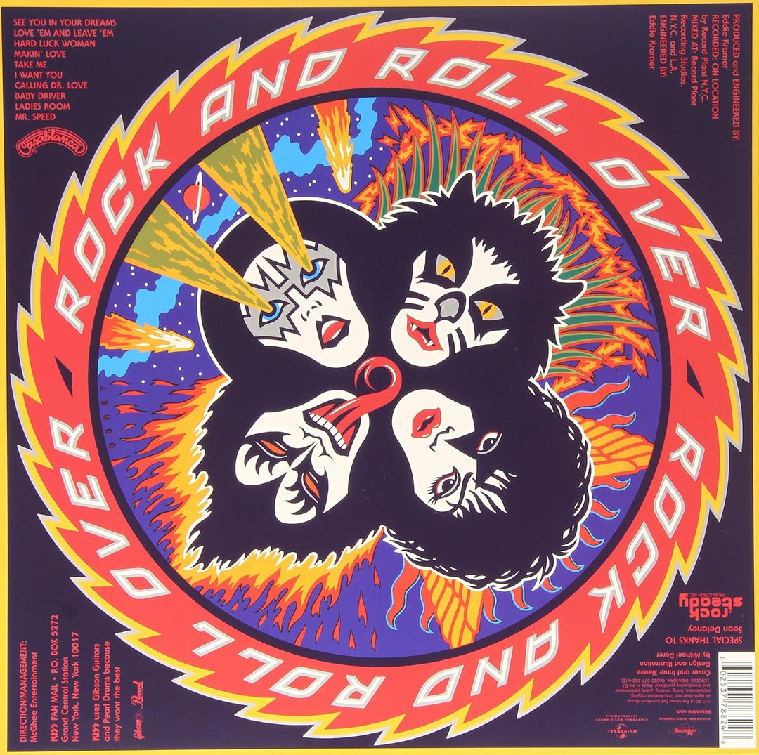 Rock and Roll Over, Vinyl