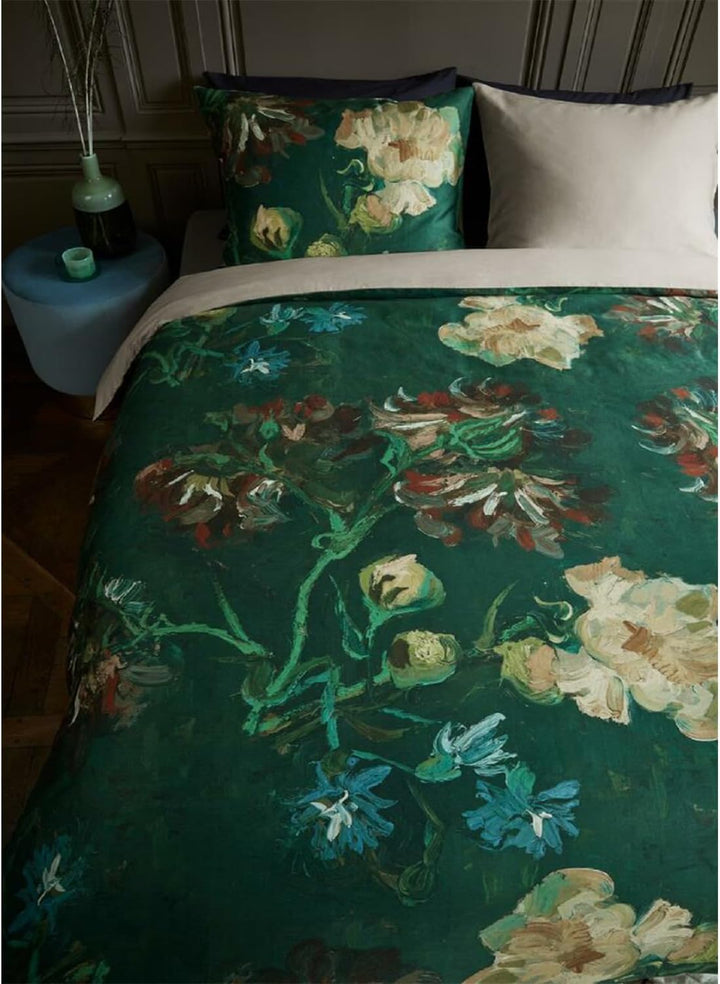 Beddinghouse beddengoed Van Gogh | Peonies Green - 135 x 200 cm