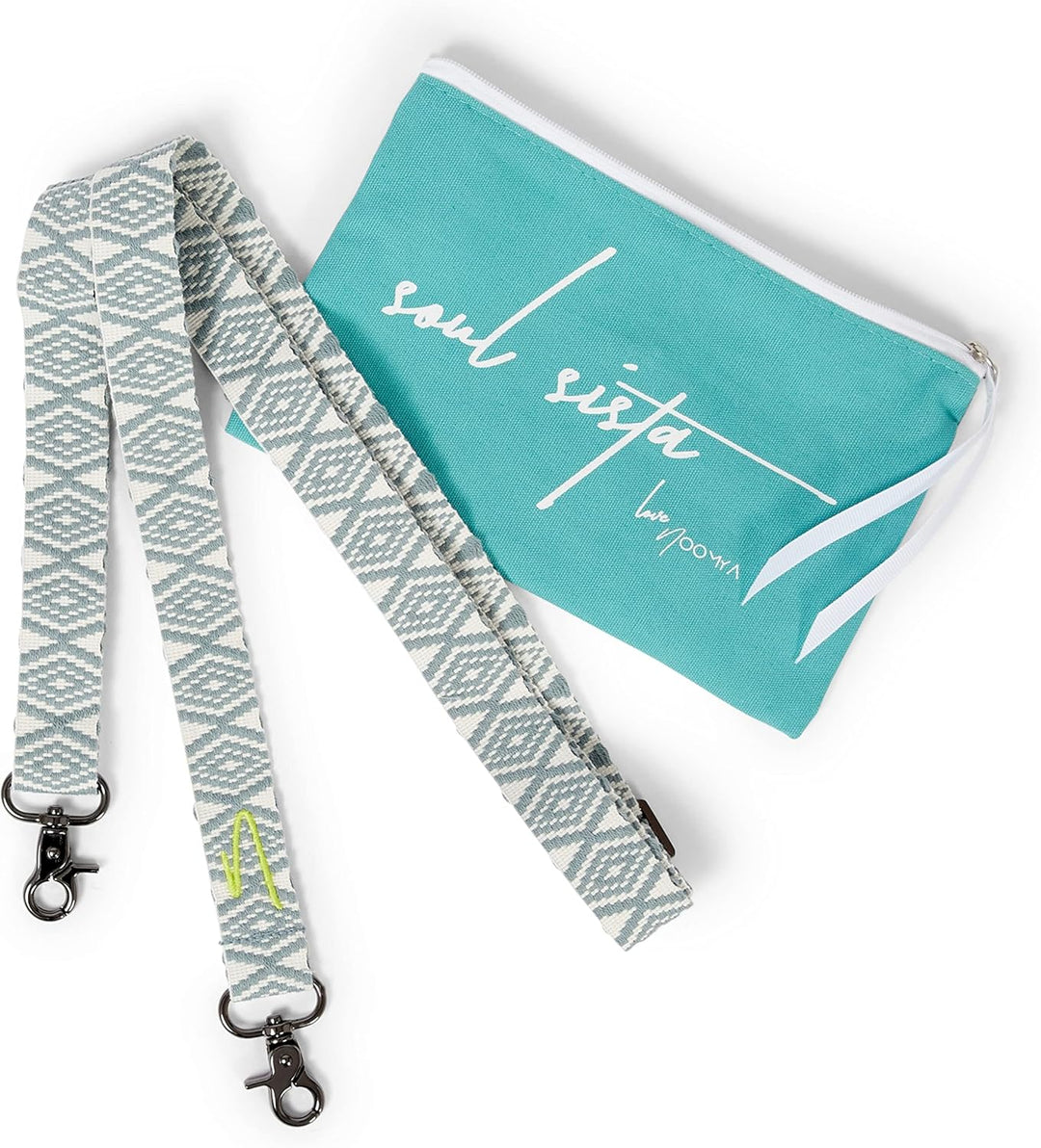 NOOMYA® Handykette SEA Salt | Baumwolle | Wechselband zum Umhängen | ohne Hülle | universal für Hand