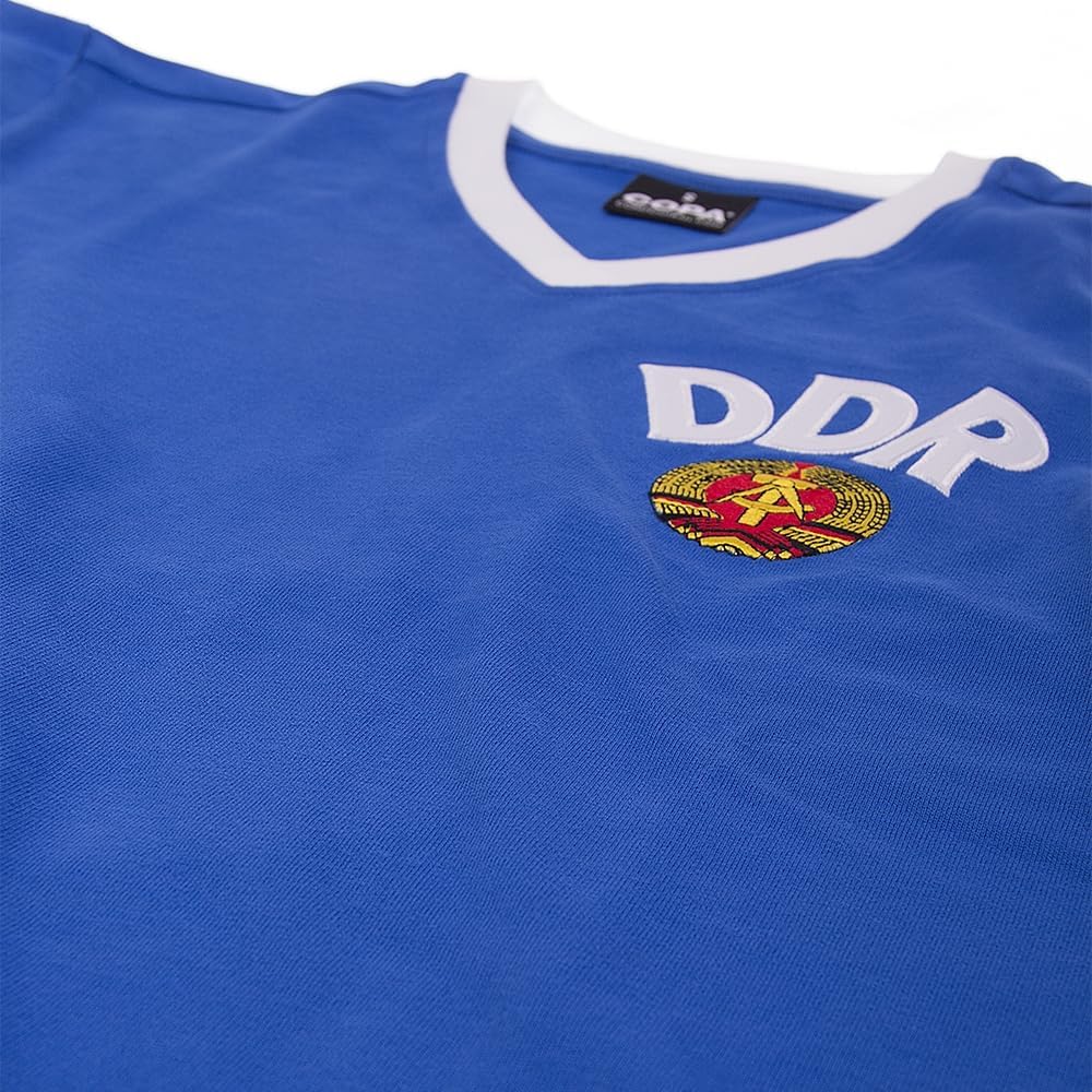 copa Herren DDR World Cup 1974 Retro Football Shirt, DDR World Cup 1974 S Standard, S Standard
