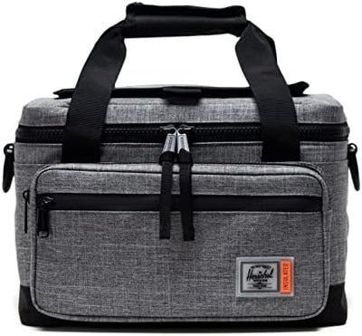 Herschel Pop Quiz Cooler 12 Pack Insulated Tasche Raven Crosshatch 12l, Raven Crosshatch 12l