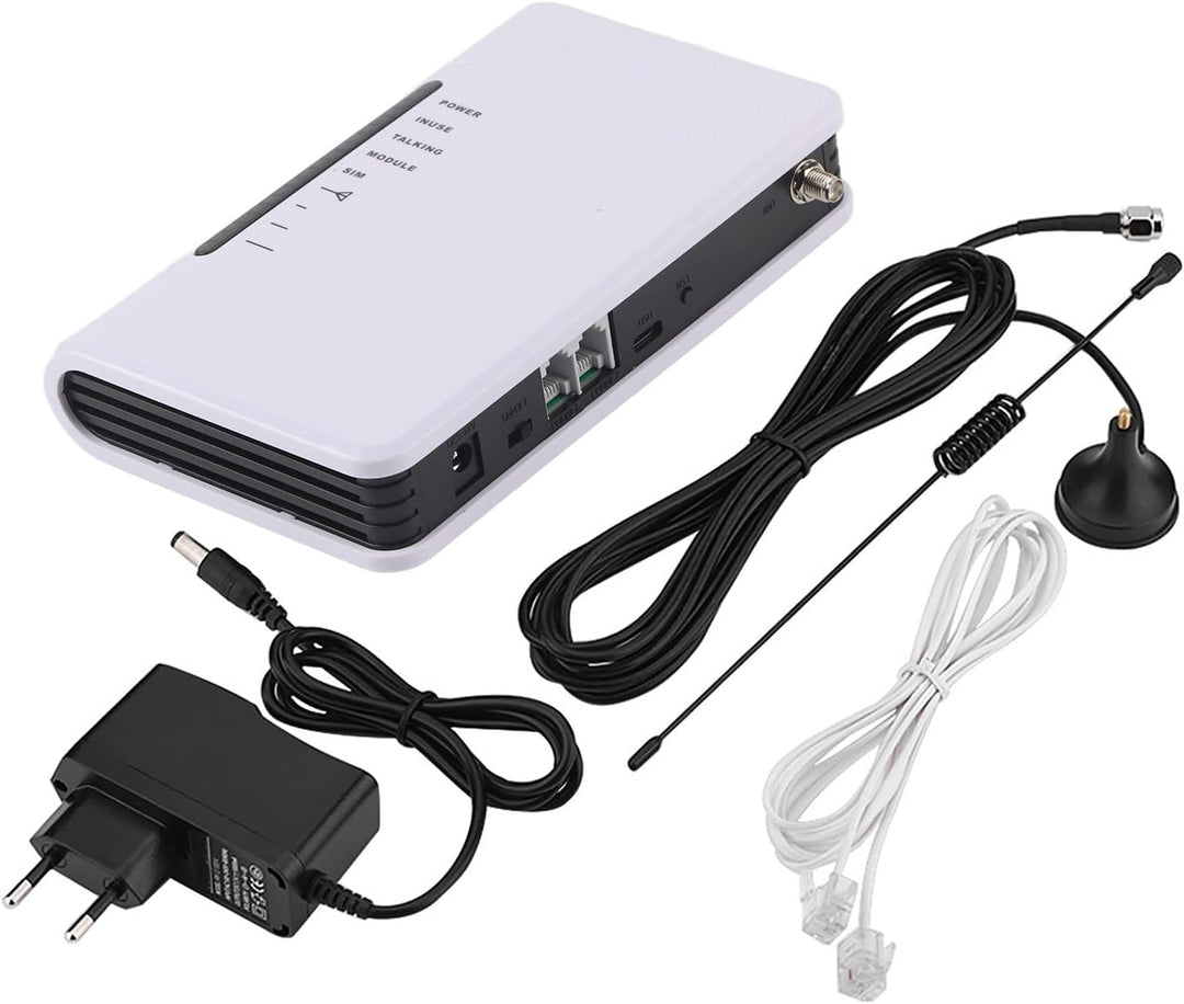 Ejoyous GSM Gateway Analoges,GSM Tischtelefon Drahtloses Terminal GSM-Modul GSM Quadband 850/900/180