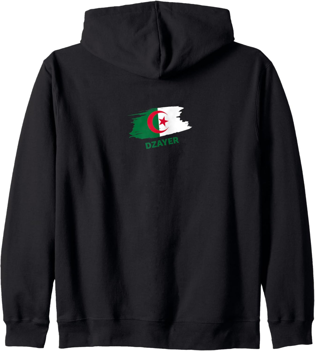 Flagge Algerien Kapuzenjacke