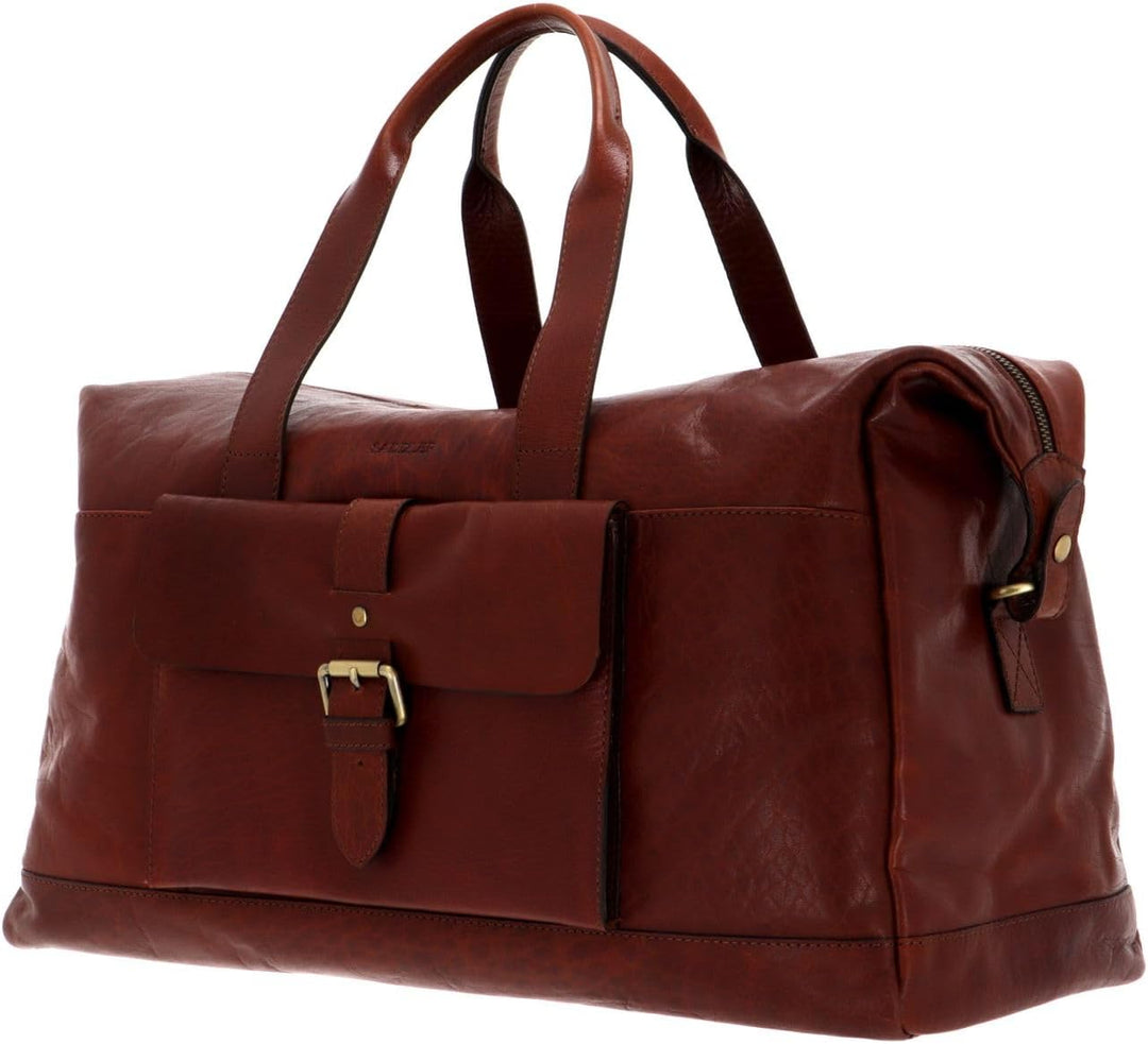 SADDLER Charles Weekend Bag Midbrown