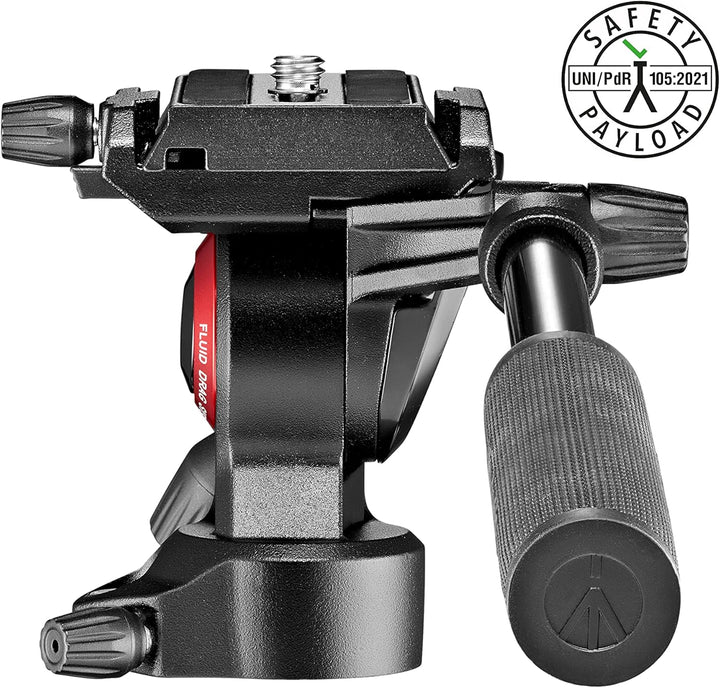 Manfrotto MVH400AH Befree Live Fluid Kopf schwarz Single Live Fluid Kopf, Single Live Fluid Kopf