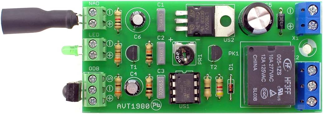 AVT1980 KIT DIY Näherungsschalter, Näherungssensor, elektronisches DIY Kit, Elektronik-Bastelkit, Üb