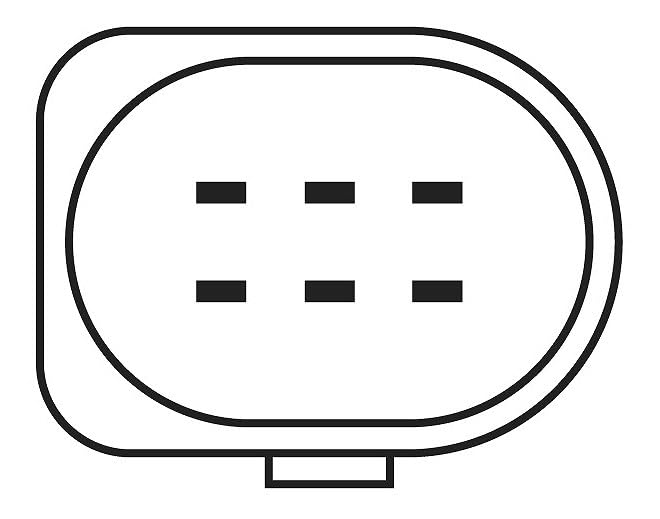 Bosch 0258017169 - Lambdasonde mit fahrzeugspezifischem Stecker