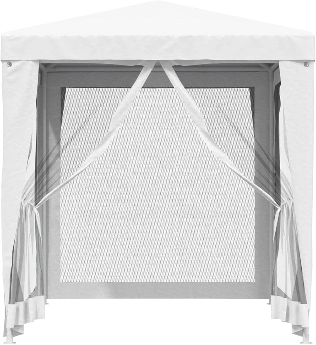 Tidyard Partyzelt mit 4 Netz-Seitenwänden Pavillon Überdachung Zelt Gartenzelt Partyzelt Festzelt Ga