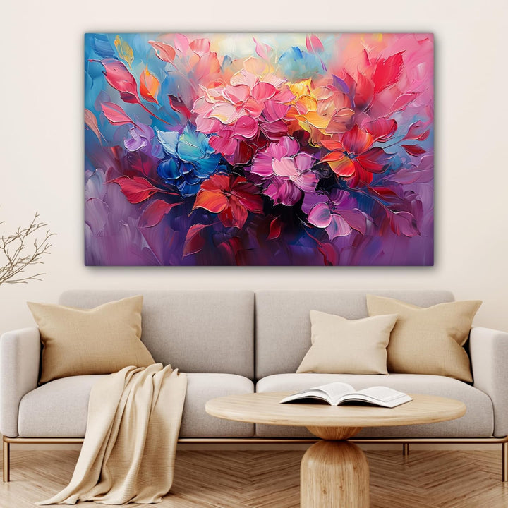 MuchoWow© Leinwandbild Gross 120x80 cm XXL Dekoration Wohnzimmer Bilder Pictures Wall Decoration Liv