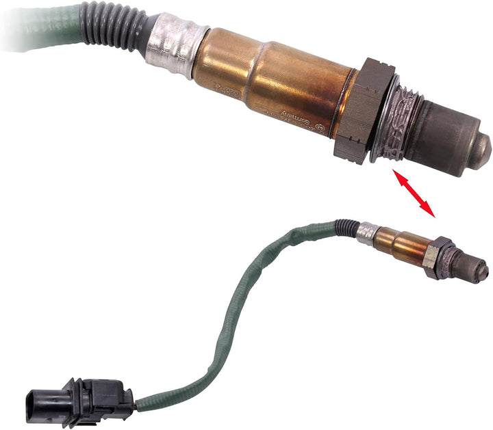 Bosch 0258017014 - Lambdasonde mit fahrzeugspezifischem Stecker